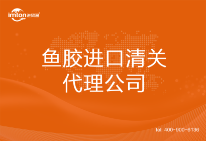 魚(yú)膠進(jìn)口清關(guān)代理公司