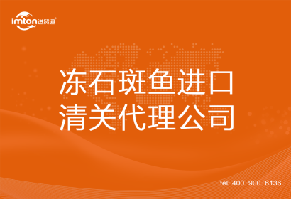 凍石斑魚進口清關代理公司
