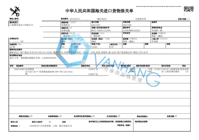 鴨毛進(jìn)口報關(guān)清關(guān)代理案例分享